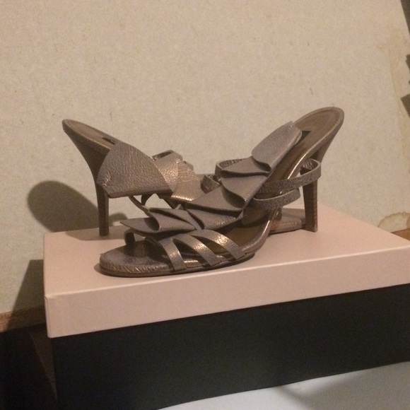 Nanette Lepore Shoes - Gold Nanette Lepore Heels